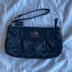 Coach clutch/wristlet